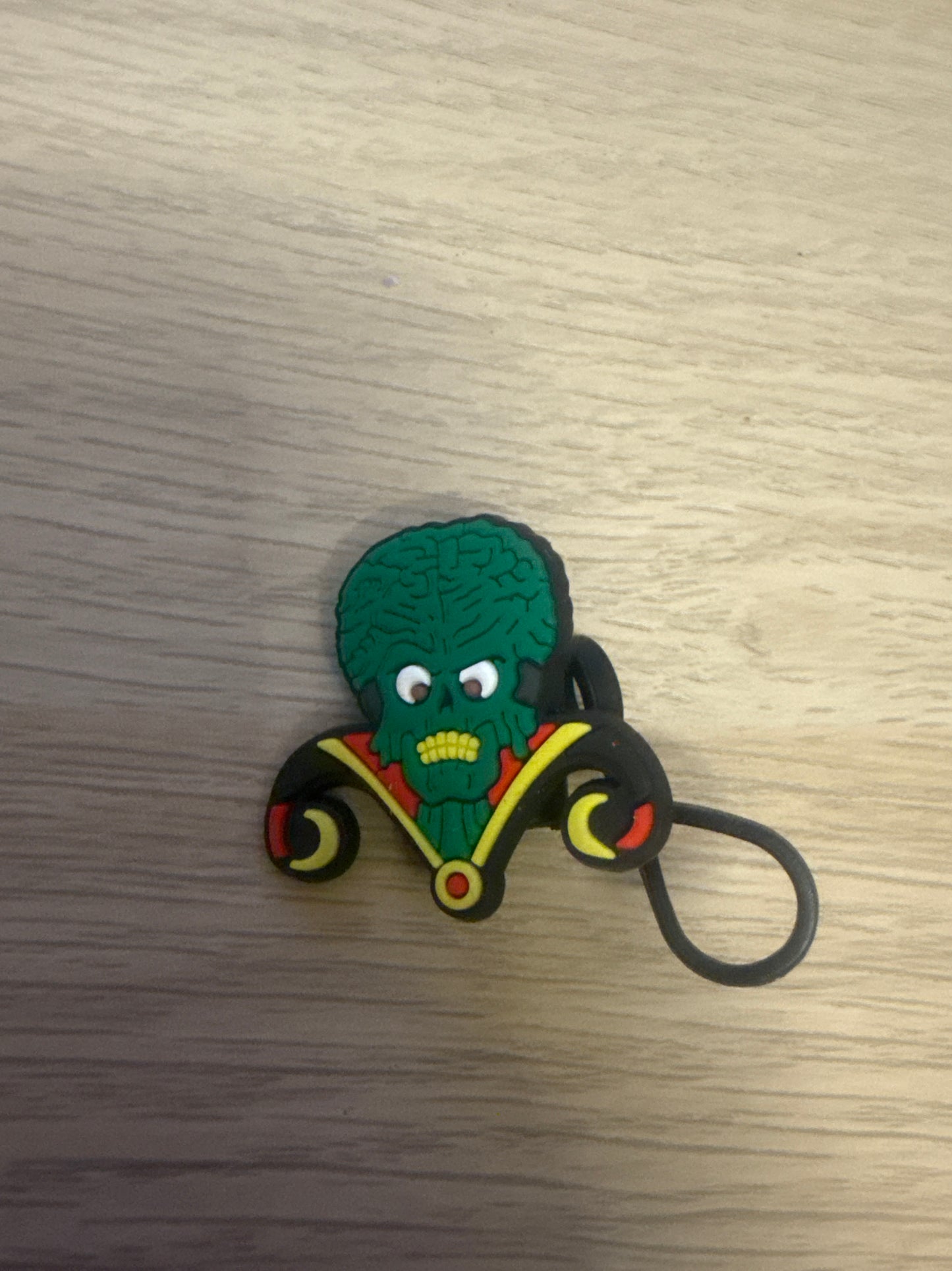 alien straw topper