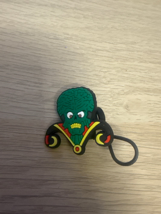 alien straw topper