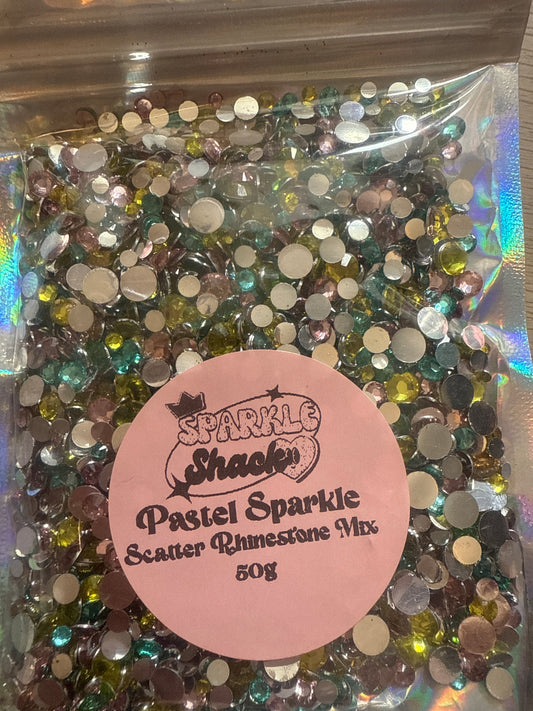 Pastel sparkle