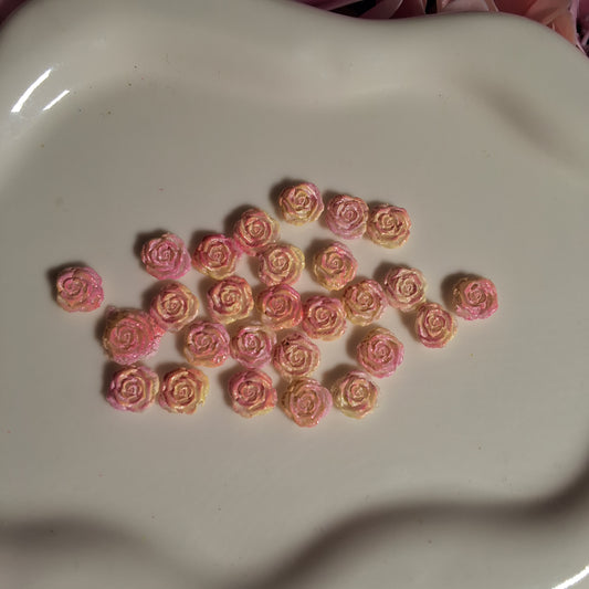 Peach roses